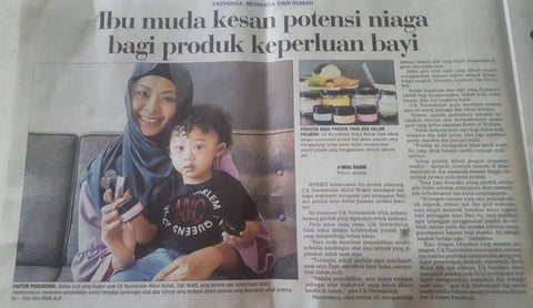 BOW was featured in the papers, Berita Harian, today!