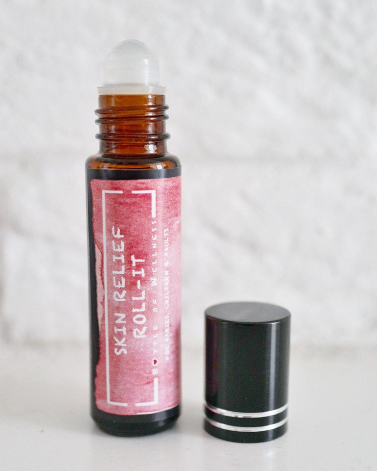 DISCONTINUED: Skin Relief Roll-it (10ml) - Bottle of Wellness | HOMEMADE & NATURAL WELLNESS IN A BOTTLE. NO NASTIES!
