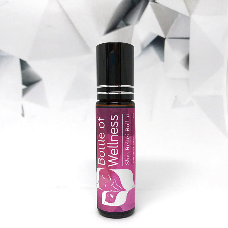 DISCONTINUED: Skin Relief Roll-it (10ml) - Bottle of Wellness | HOMEMADE & NATURAL WELLNESS IN A BOTTLE. NO NASTIES!