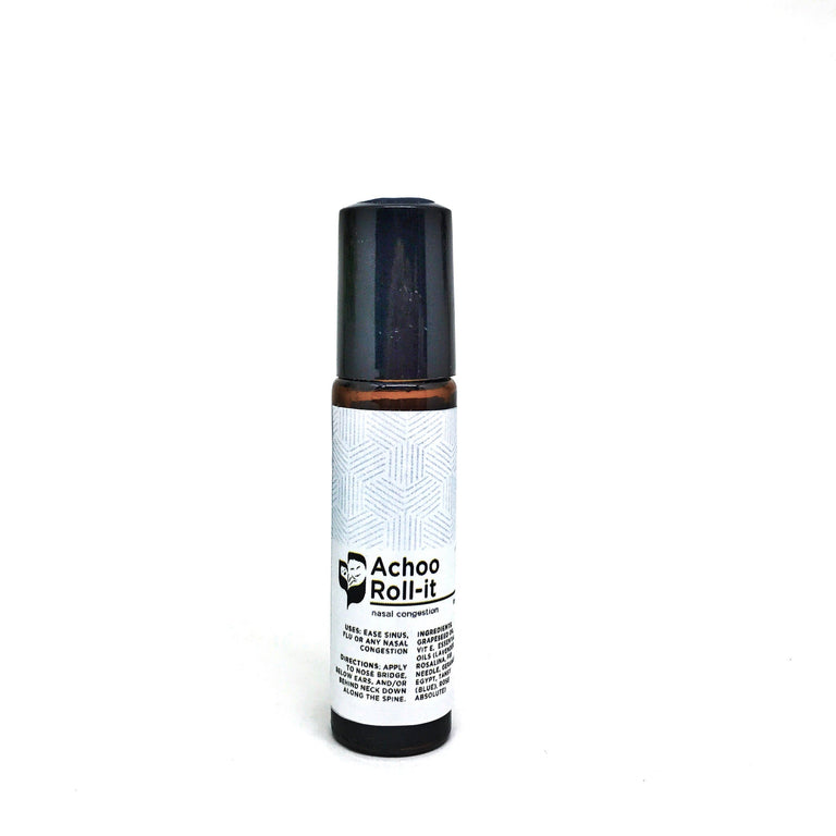 Achoo Roll-it (10ml) - Bottle of Wellness | HOMEMADE & NATURAL WELLNESS IN A BOTTLE. NO NASTIES!