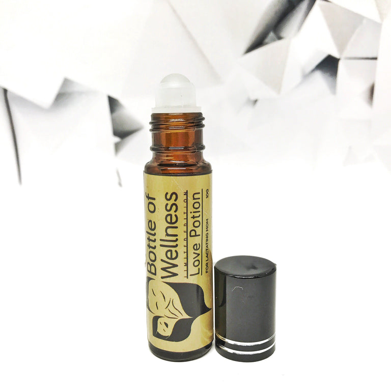 DISCONTINUED: Love Potion Roll-it (10ml) - Bottle of Wellness | HOMEMADE & NATURAL WELLNESS IN A BOTTLE. NO NASTIES!