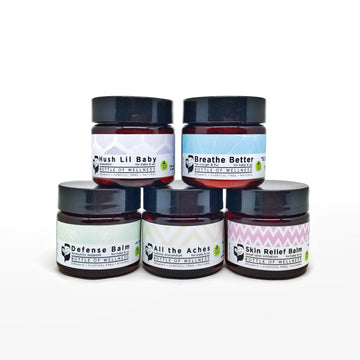 The Quin (any 5 balms) - Bottle of Wellness | HOMEMADE & NATURAL WELLNESS IN A BOTTLE. NO NASTIES!