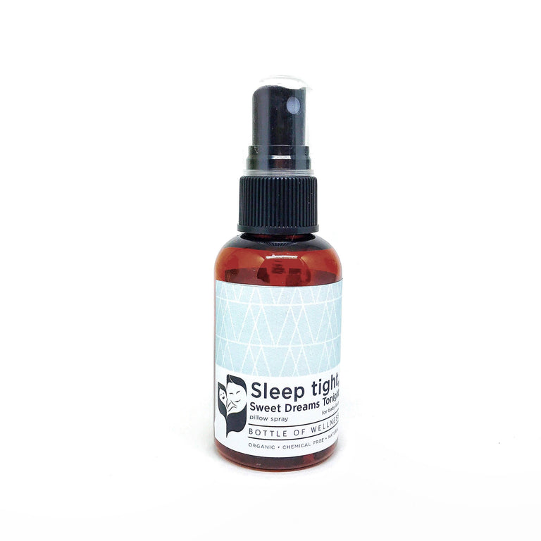 Sleep Tight, Sweet Dreams Tonight Spray (60ml) - Bottle of Wellness | HOMEMADE & NATURAL WELLNESS IN A BOTTLE. NO NASTIES!