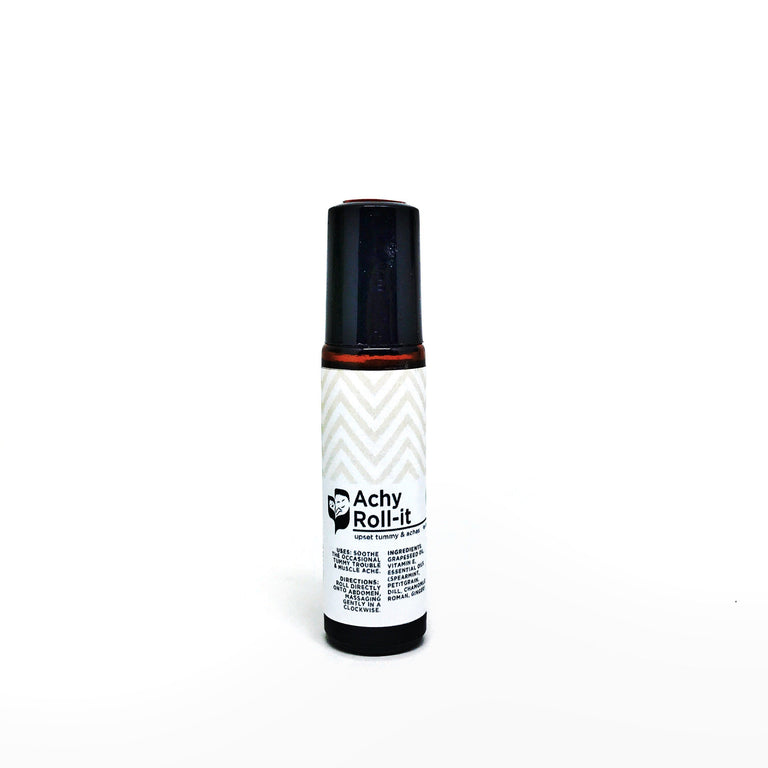 Achy Roll-it (10ml) - Bottle of Wellness | HOMEMADE & NATURAL WELLNESS IN A BOTTLE. NO NASTIES!