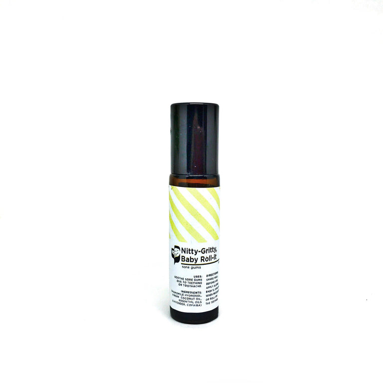 Nitty-Gritty, Baby Roll-it (10ml) - Bottle of Wellness | HOMEMADE & NATURAL WELLNESS IN A BOTTLE. NO NASTIES!